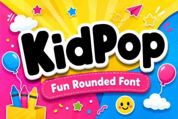 Bring Playful Energy to Every Design with KidPop