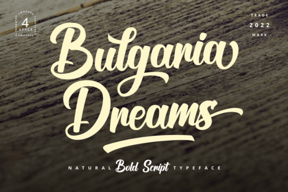 Bulgaria Dreams: The Brush-Script Font for Authentic Branding