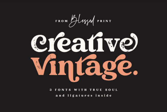 Creative Vintage: The Duo Font Pairing Bold Enough to Define Your Brand