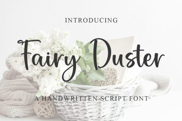 Fairy Duster: A Script Font for Sophisticated and Elegant Design