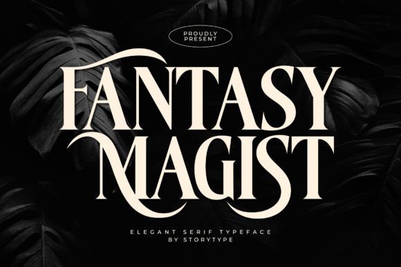 Fantasy Magist: The Serif Font That Feels Both Modern and Timeless