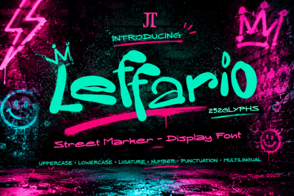 Leffario: Capturing Urban Chaos in a Typeface