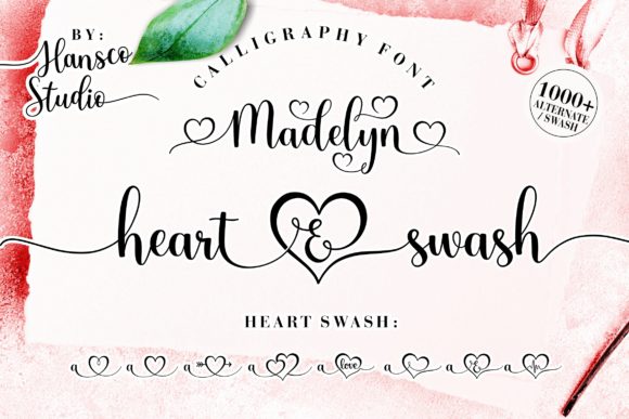 Madelyn Heart: A Modern Script Font for Elegant Projects