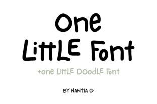 One Little Font: A Mighty Typeface with Handmade Charm