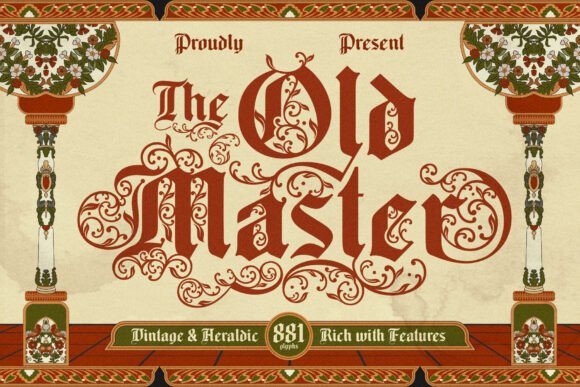 Rediscovering Royal Elegance with the Old Master Typeface