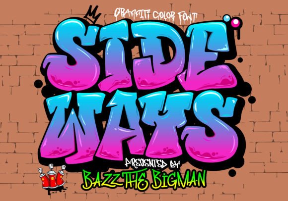 Sideways: The Street Art Typeface with Unmissable Attitude