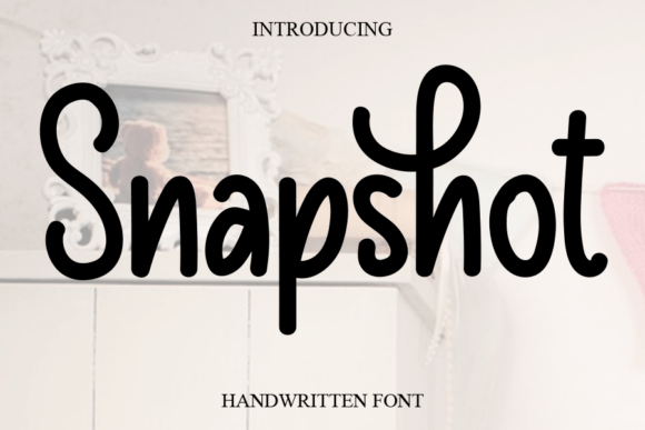 Snapshot: The Sweet Script Font That Feels Like a Warm Hug