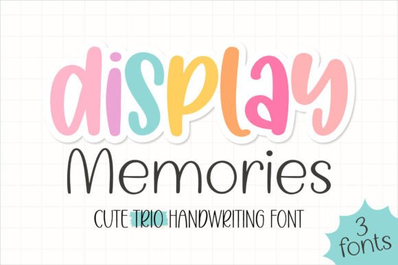 The Sweet, Handwritten Charm of Display Memories Font