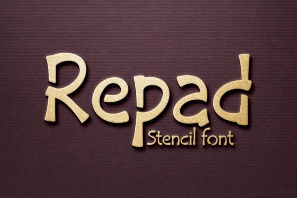 Why Repad Stencil is Your Go-To Font for Creative & Machine Projects